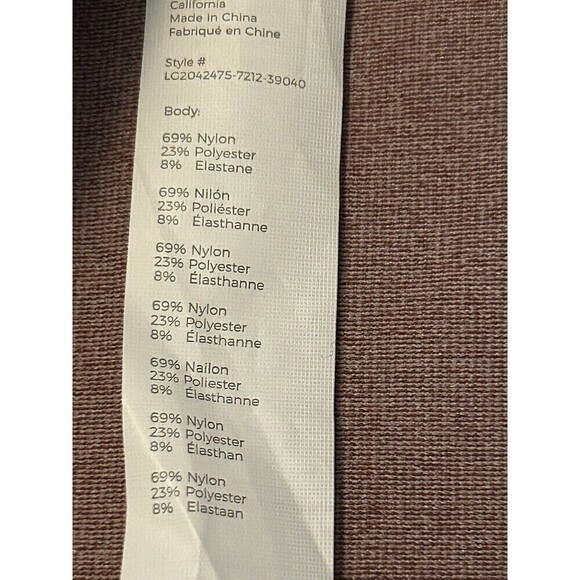 Fabletics Leggings Women’s M High Waisted Seamless Colorblock Ribbed athleisure - Picture 12 of 16